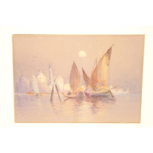 450W - John Abernethy Lynas-Gray (British, 1869 - c.1940): 2 original watercolours of moody marine scenes, ... 