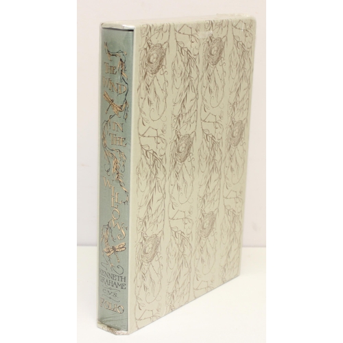 539 - Folio Society hardback copy of The Wind In The Willows by Kenneth Grahame, with original cellophane ... 