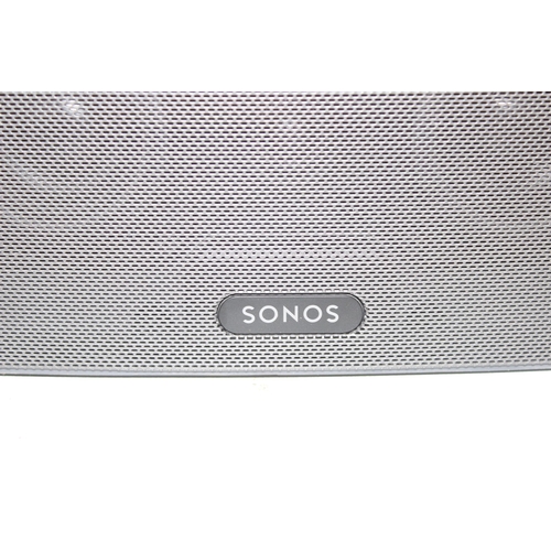 726 - Pair of Sonos 'Play:3' speakers in black