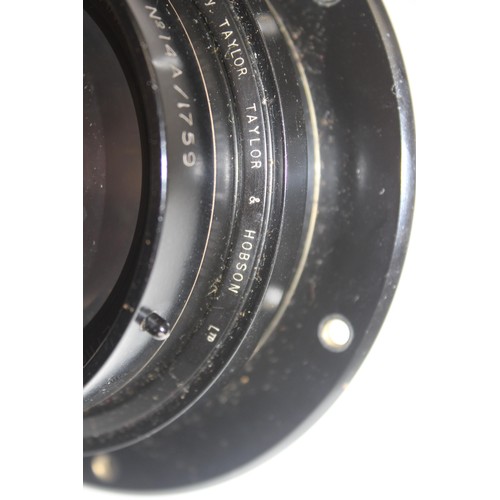 744 - A rare Cooke Aviar Anastigmat 14 inch f/5.6, made by Taylor, Taylor & Hobson for Air Ministry, No 14... 