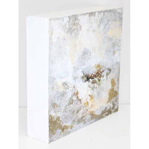 579 - Rachel Plummer - 2 artworks to include a large contemporary abstract oil on board, signed verso, app... 