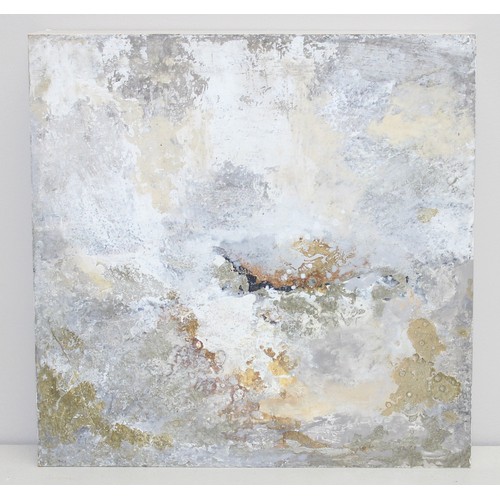 579 - Rachel Plummer - 2 artworks to include a large contemporary abstract oil on board, signed verso, app... 