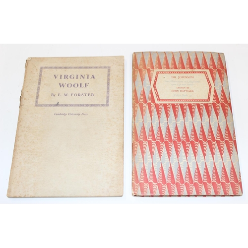 658 - Qty of assorted interesting books to incl Waterton's Wanderings in South America 1905, Virginia Wool... 