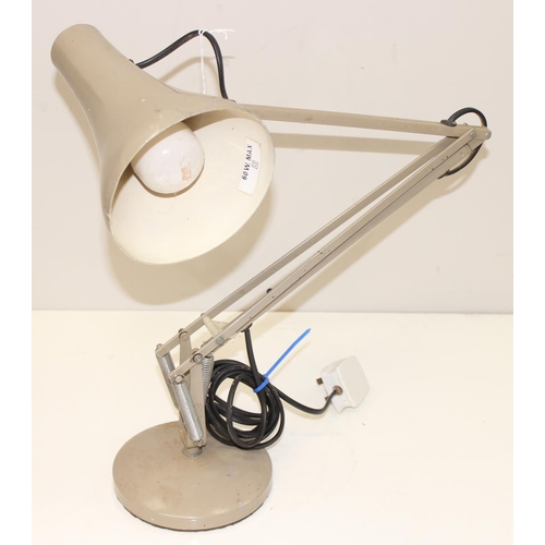 236 - Vintage Anglepoise Apex 90 desk lamp in mushroom colour