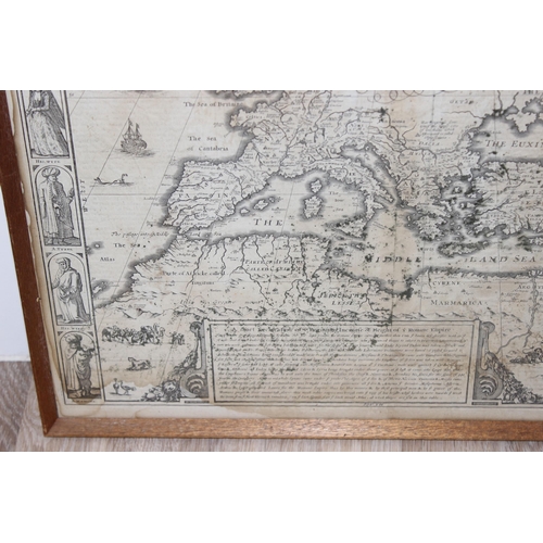 610 - John Speed (1552-1629), a 17th century map entitled 