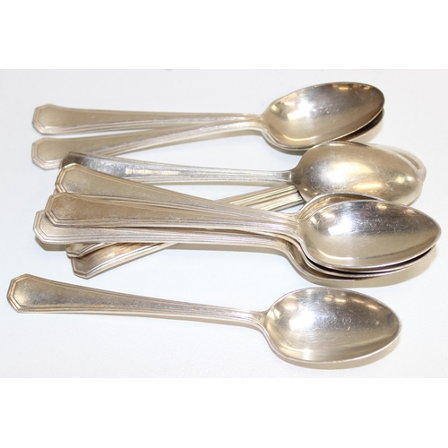 1042 - Large qty of Mappin & Webb silver-plated flatware in the Grecian Athenian pattern, approx 5.9kg gros... 