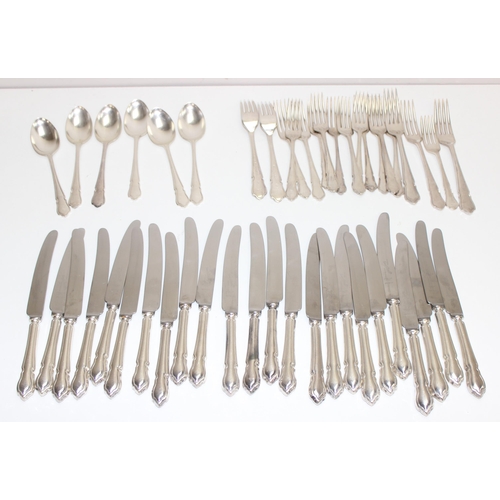 1043 - Qty of Roberts & Dore Ltd silver plated flatware, approx 3kg gross