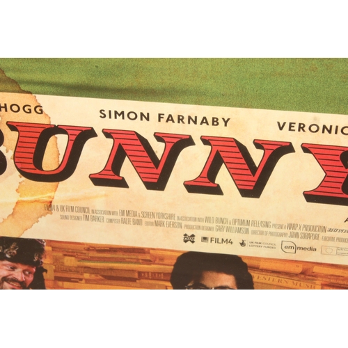 481 - Large film poster for 'Bunny And The Bull' from the Director of The Mighty Boosh, in glazed frame, a... 