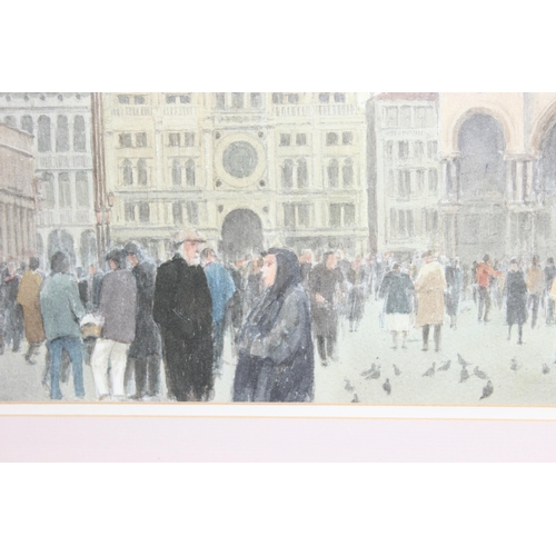 504 - Noel Shepherdson (British b.1953) No 30 From the Piazzetta, Venice, watercolour, signed & dated 1991... 