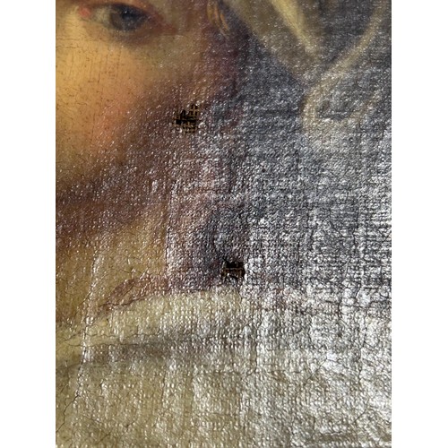 612 - After Guido Reni (1575 - 1642): oil on canvas of the Portrait of Beatrice Cenci in gilt frame, appro... 