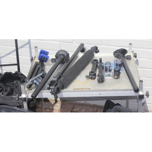 745 - Preston Innovations SL seat match box including accessories mostly by Preston Innovations (rollers, ... 