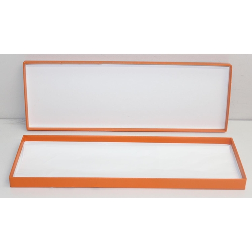 200 - 7 assorted empty Hermes tie or cravat boxes