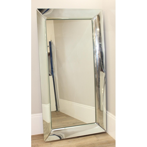 350 - Philippe Starck for Fiam Italia, a large Caadre range wall mirror, approx 195cm x 105cm