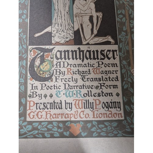 570 - Tannhäuser - A Dramatic Poem By Richard Wagner Freely Translated In Poetic Narratives Form By T.W.Ro... 