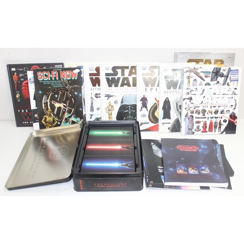 636 - Star Wars - qty of various Star Wars ephemera to include information books and definitive collectors... 