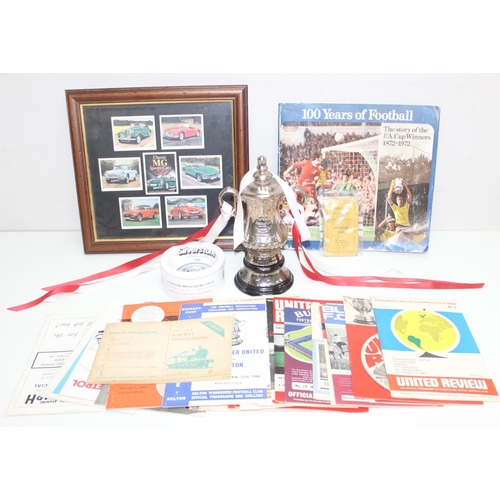 770 - Qty of sporting ephemera and other items to include football programmes from various clubs but mainl... 