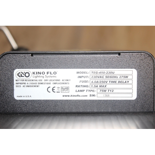 775 - Kino Flo 4 bank DMX Tegra universal lighting system model number TEG-450 230U