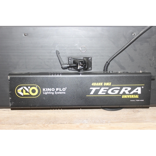 776 - Kino Flo 4 bank DMX Tegra universal lighting system model number TEG-450 230U