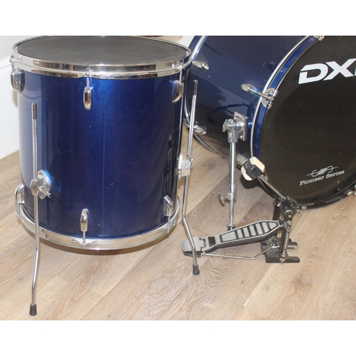 700A - DXP Pioneer series drum kit with 5 drums and 2 symbols