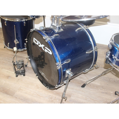 700A - DXP Pioneer series drum kit with 5 drums and 2 symbols