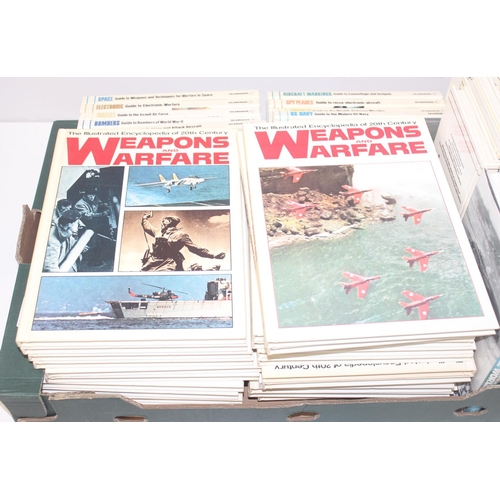 563 - Large qty of military related magazines and books to include Combat Aircraft magazine, Armed Forces ... 