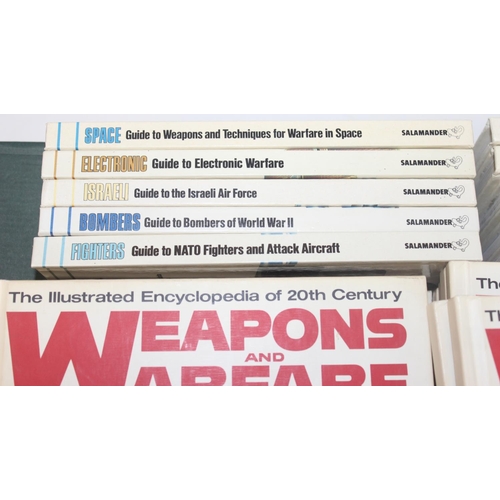 563 - Large qty of military related magazines and books to include Combat Aircraft magazine, Armed Forces ... 