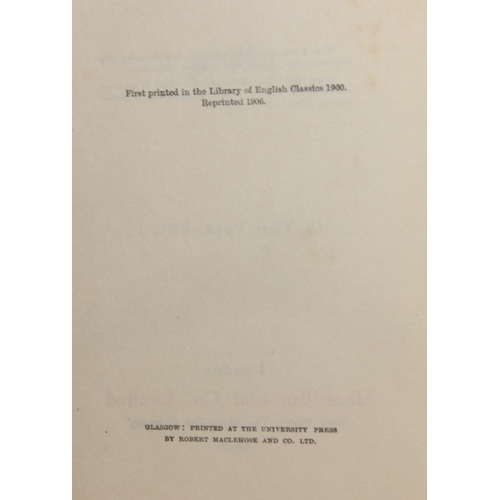 565 - The French Revolution by Thomas Carlyle, published 1906 by Macmillan & Co, 2 volumes, full leather b... 