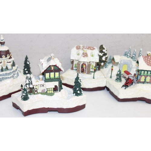 1643 - The Bradford Exchange Limited: My Little Christmas World Collection Christmas Village decorations/or... 