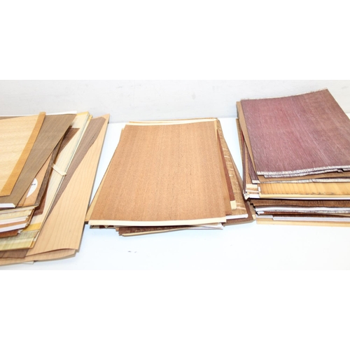 301 - Qty of wood veneer samples to inc some by Richard Graefe