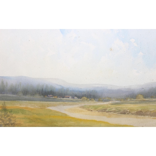 437 - Alistair Paterson (British, XX-XXI), 2 framed watercolours of landscape scenes, 