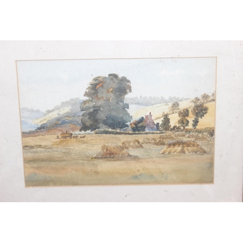 438 - 5 assorted antique and later small original watercolour paintings to inc one by Michael Seacome of t... 