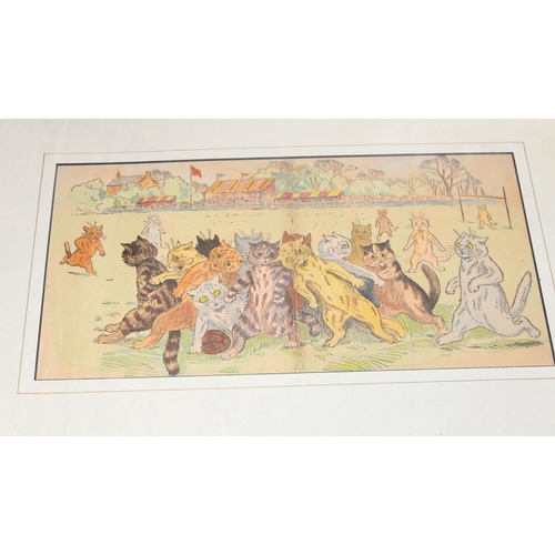 456 - Qty of assorted ephemera, mainly early and mid-20th century Louis Wain cat related prints