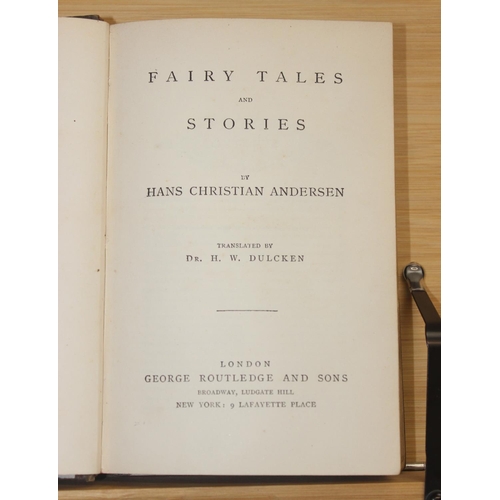 563 - 4 assorted interesting antique leather bound books to include, Irving's Columbus 1850, Stories of In... 