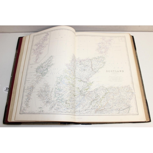 577 - ''The Royal Atlas of Modern Geography'' by the late Alexander Keith Johnston, Geographer to the Quee... 