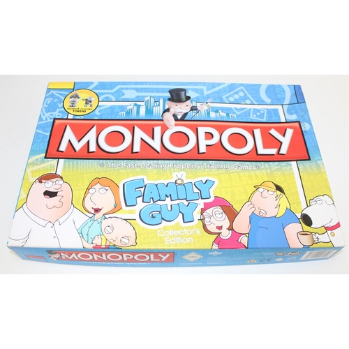 663 - Qty of Monopoly game variations to include Family Guy, Back to the Future, The Simpsons, 2 Star Trek... 