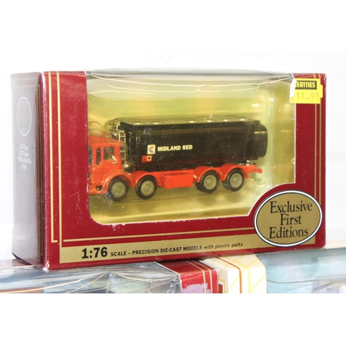 667 - Qty of assorted Executive First Edition model lorries, all boxed, 1:76 scale, 14 in total