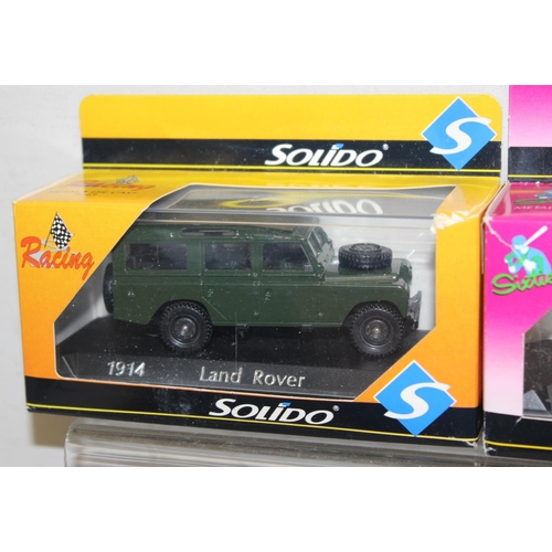 670 - 6 assorted boxed Solido toy vehicles