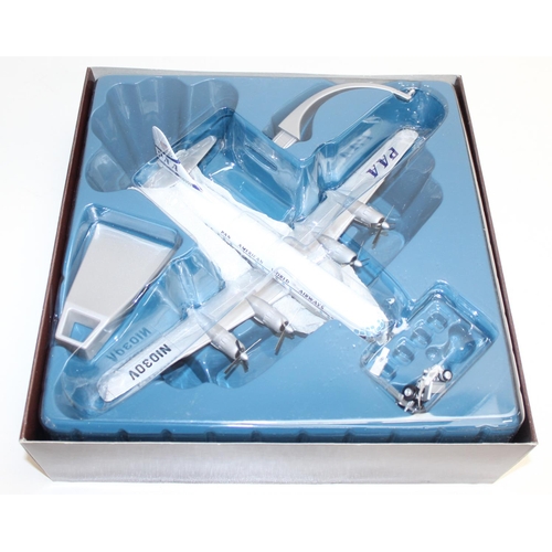 673 - Corgi Classics, 3 boxed model planes from the Frontier Airlines & Classic Propliners ranges, to incl... 