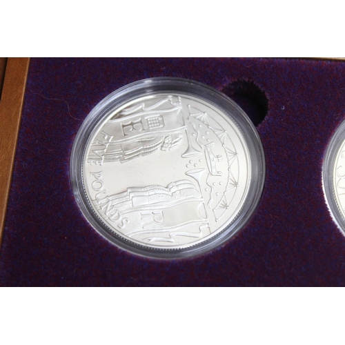 1219 - An Elizabeth II 2002 Golden Jubilee Silver Coin Collection, including twenty-four various commemorat... 