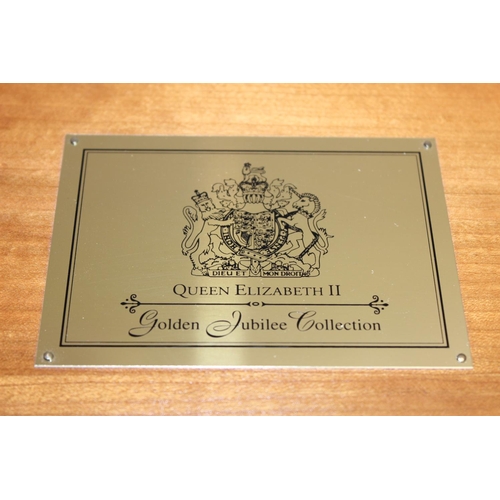 1219 - An Elizabeth II 2002 Golden Jubilee Silver Coin Collection, including twenty-four various commemorat... 