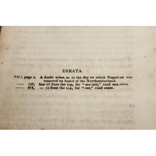 595 - Napoleon in Exile; or, A Voice from St. Helena. The Opinions and Reflections of Napoleon on the Most... 