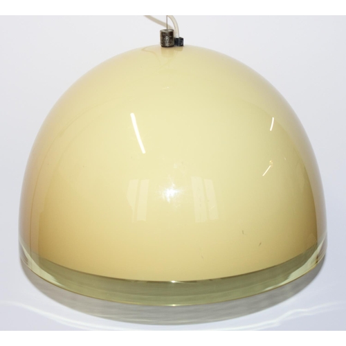 283 - Italian lamps - 1970's Harvey Guzzini Boabab Plexiglas pendant light model 3077, approx 90cm tall - ... 