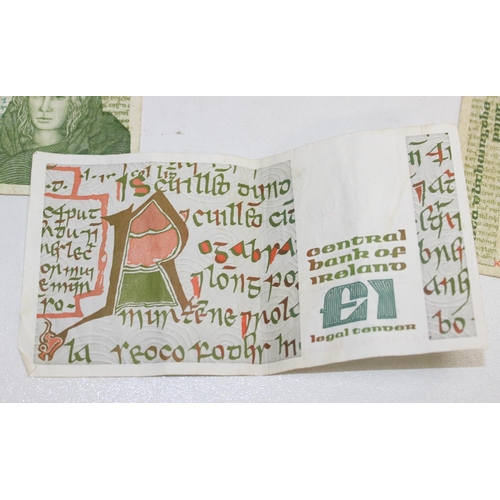 1201 - Qty of assorted Irish banknotes, mostly mid-late 20th century, £92.50 face value