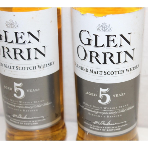 1580 - 2 x 70cl bottles of Glen Orrin 5 year old blended-malt Scotch whisky