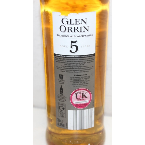 1580 - 2 x 70cl bottles of Glen Orrin 5 year old blended-malt Scotch whisky