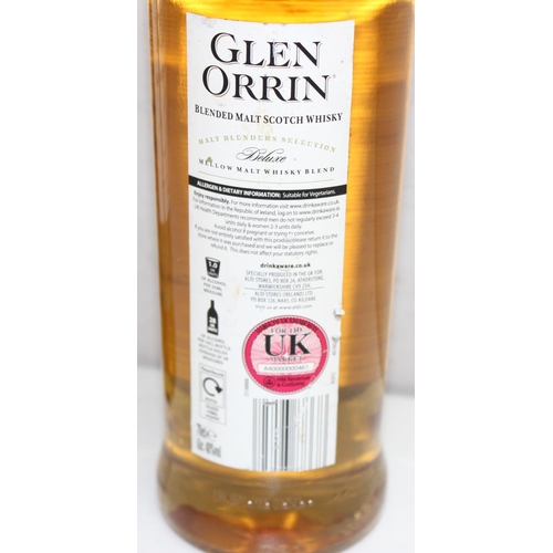 1581 - 2 x 70cl bottles of Glen Orrin blended-malt Scotch whisky