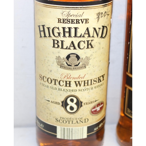 1583 - 2 x 70cl bottles of Highland Black Special Reserve 8 year old blended Scotch whisky