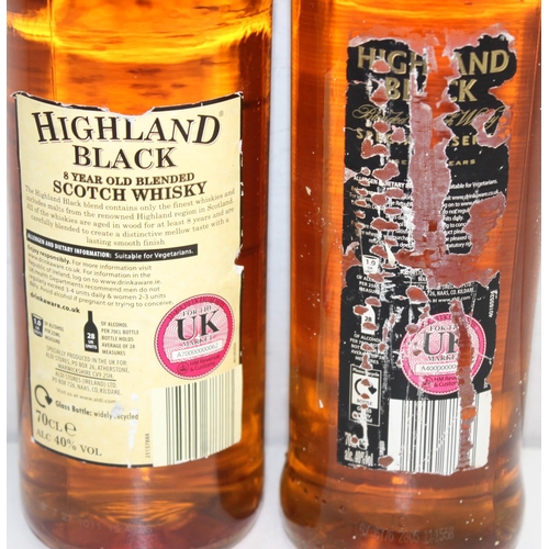 1583 - 2 x 70cl bottles of Highland Black Special Reserve 8 year old blended Scotch whisky