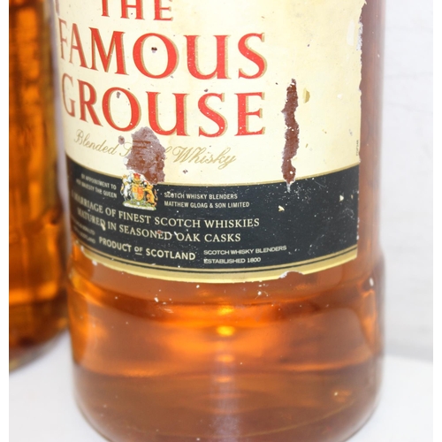 1586 - 2 x 1 litre bottles of The Famous Grouse blended Scotch whisky