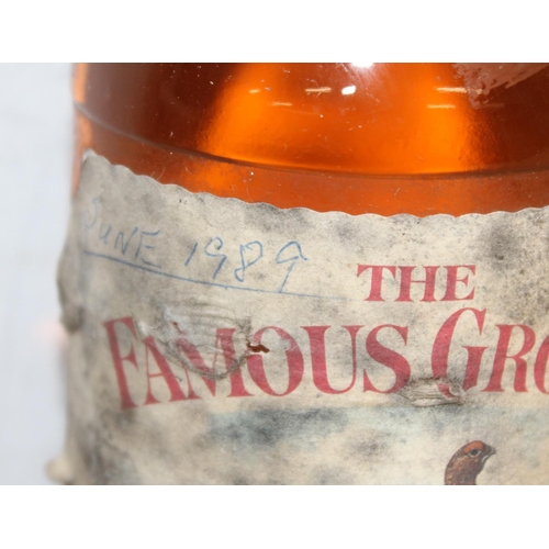 1587 - 3 x bottles of The Famous Grouse (1 litre and 2 x 70cl)